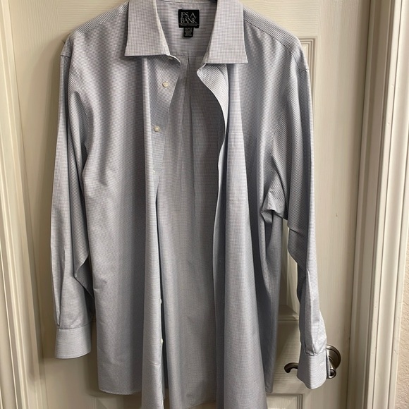 NEW Joseph A Bank Checkered Dress Shirt - Picture 1 of 4
